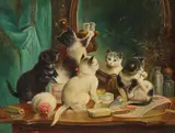 Carl Reichert, Playing cats
