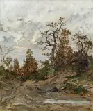 Emil Jakob Schindler, Landscape in fall