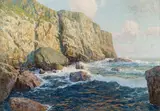 Alfred Zoff, On the coast of Ischia