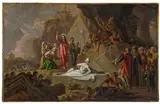 Abraham Hondius, The Raising of Lazarus, oil on canvas