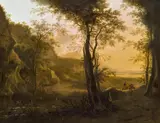 circle of Jan Both, Southern landscape, c. 1650, oil on canvas