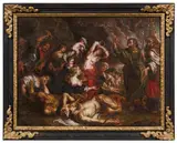 follower of Peter Paul Rubens, The brazen Serpent, oil on canvas