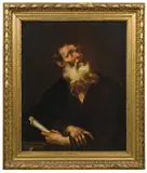 Giuseppe Assereto, Prophet, c. 1650, oil on canvas