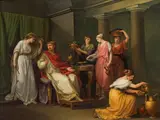 Angelika Kauffmann, Ulysses on the Island of Circe, 1793, oil on canvas