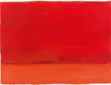 Sibirische Landschaft by Günther Uecker, 1982, watercolour on paper, sold Oct 2015