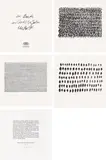 Günther Uecker, Drei Beete im zärtlichen Garten (original portfolio of 5 sheets)
