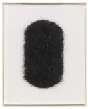 Hair Blp by Richard Artschwager, 1989, rubberised horsehair approx; Edition 15/25, sold Oct 2015