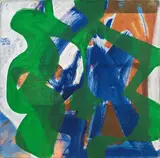 Theo Braun, Untitled, 1968, oil on canvas