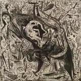Gunter Damisch, Untitled, 1986, soft-ground etching; unframed