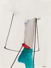 Gottfried Fabian, Untitled, acrylic on canvas