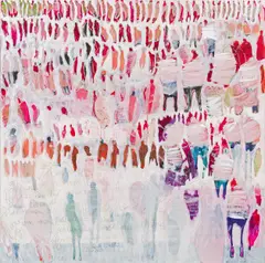 Sylvia K. Kummer, Metamorphose, 2012/2013, oil / acrylic on canvas