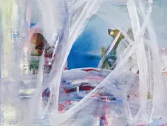 Matthias Lidy, Viento a la mañana, 2009, acrylic on canvas