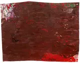 Relikt by Hermann Nitsch, 2011, mixed media on paper, offered Oct 2015