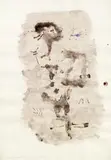 Untitled by Oswald Oberhuber, 1949, mixed media on paper, sold Oct 2015