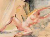 Otto Rudolf Schatz, Female nude