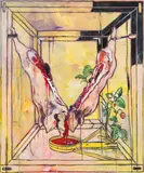 Peter Sengl, Vesca Sonnabend, 1988, oil on canvas
