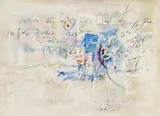 Freiheitsinsel in Schweden by Hans Staudacher, 1976, mixed media on paper; unframed, sold Oct 2015