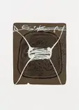 Variations by Antoni Tàpies, 1984, coloured lithograph, edition 22/90; unframed, sold Oct 2015