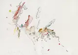 Max Weiler, Untitled, 1973, mixe media, India ink and watercolour on paper