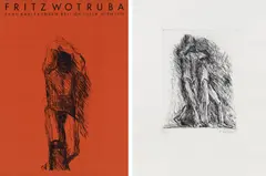 Fritz Wotruba, 10 etchings in original portfolio, 1974, etchings, edition 86/90; unframed