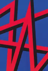 Florentina Pakosta, Phasen einer emotionalen gestischen Bewegung, 1996, acrylic on Molino
