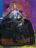 Susanna as Infanta by Rainer Fetting, 1997, oil on canvas, sold Oct 2015