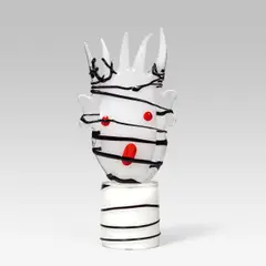 Kiki Kogelnik, Censorship, 1996, glass, edition: 1/10