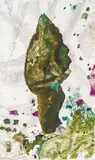 Max Weiler, Bild vom Baum, 1986, egg tempera on laid paper; unframed