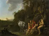 Jan Both, Argus, Mercury and Io, c. 1650, oil on canvas