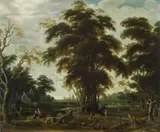 Jacob de Geel, Wooded landscape, c. 1620/1630, oil on panel