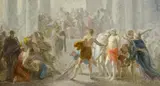 Heinrich Füger, Consul Brutus passes judgement on his sons, oil on canvas