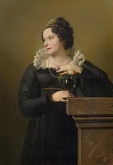 Johann Peter Krafft, Portrait of Florentina Troclet-Fautz, 1815, oil on canvas