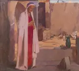 Virgin Mary by Gottlieb Theodor Kempf von Hartenkampf, 1935, oil on canvas, offered Jun 2015