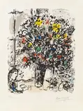 Marc Chagall, The lecture, 1973, colour lithograph on paper (Arches)