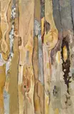 Leopold Hauer, Wooden panel, ca. 1976, oil on fiberboard