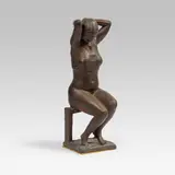 Gerhard Marcks, Sitting Thuringian Venus, 1975, bronze