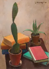 Emil Beischläger, Still life, 1931, oil on canvas