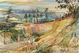 Otto Rudolf Schatz, A Sunday in Nussdorf-Eichelhofweg