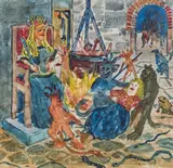 Franz von Zülow, The witch's kitchen