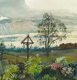 Oskar Laske, Wayside cross