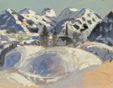 Alfons Walde, Kitzbühel to the south