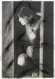 Arnulf Rainer, Jane Birkin N° 1, 1999, mixed media on watercolour paper