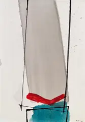 Gottfried Fabian, Untitled, synthetic resin on canvas