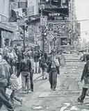 Tom Fleischhauer, Shared Zone, 2011, oil on canvas