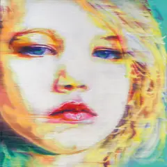 Martin C. Herbst, Maria Magdalena, 2005, oil on aluminium