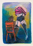 Alfred Kornberger, Female nude undressing