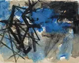 Robert Kabas, Natur, 2006, oil, acrylic, India ink on canvas