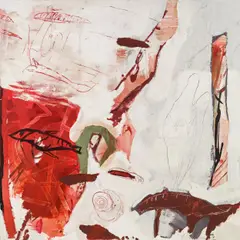 Wolfgang Stifter, Wintersaat & Frühlingserwachen, 1992, mixed media on canvas
