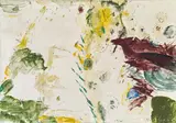Max Weiler, Wie eine Landschaft, 1965, egg tempera on canvas