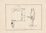 Paul Flora, Political cartoon, mixed lot 13 sheets: August until December